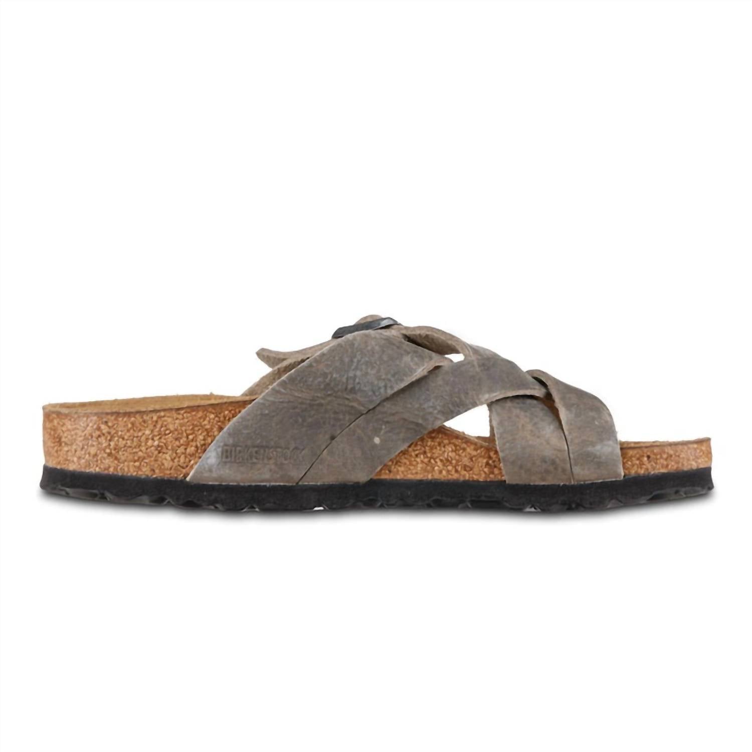 Men's Lugano Sandal In Faded Khaki