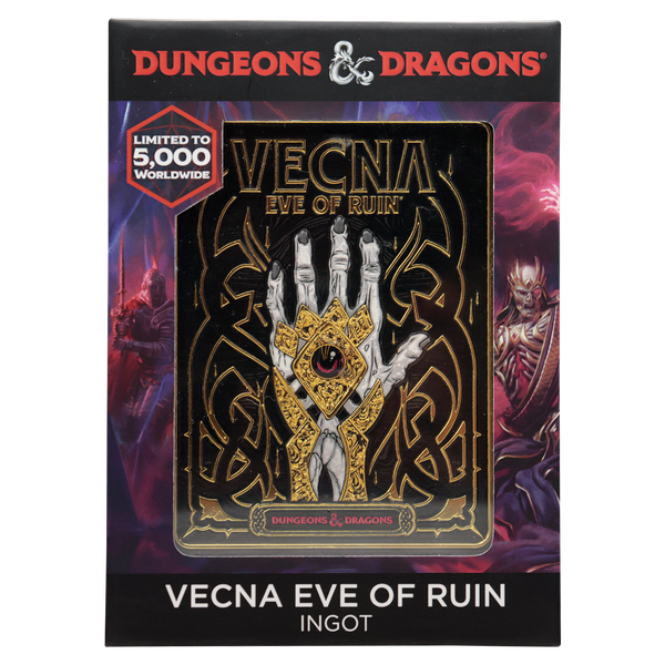 Fanattik Dungeons & Dragons Vecna Eve of Ruin Ingot-Limited Edition