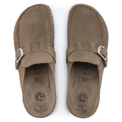 Women's Buckley Clogs In Gray Taupe Suede