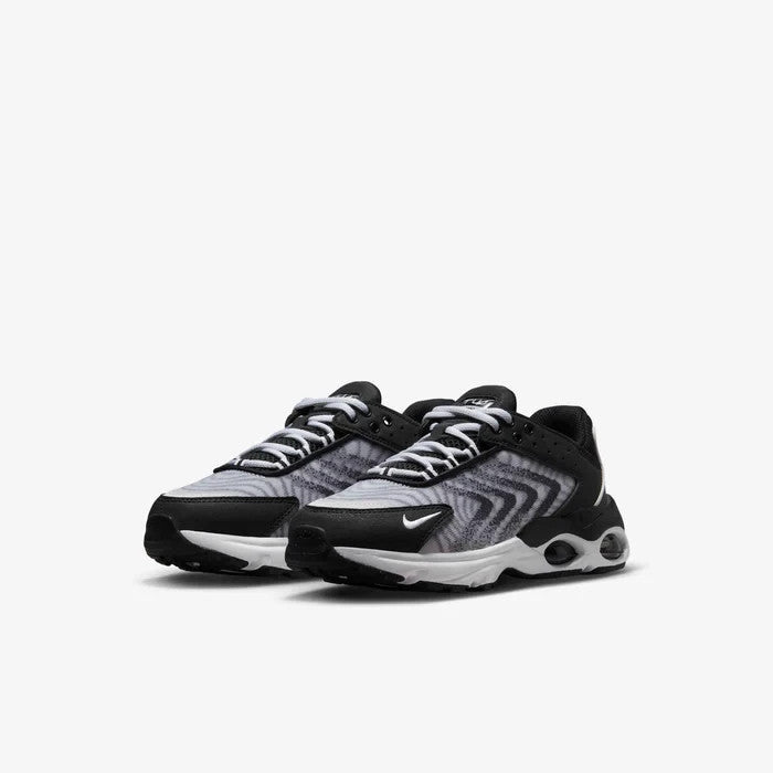 Nike Air Max TW DQ0296-001 Sneakers Kids Black White Athletic Running Shoes
