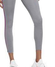 Dri-Fit One Mid-Rise 7/8 Taped Leggings In Smoke Gray