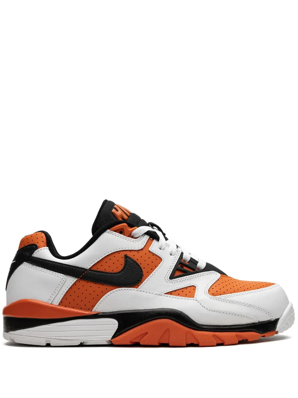 Men's Nike Air Cross Trainer 3 Low FJ4415-100 Sneakers 9.5 White Leather EFAS49 (White,9.5)