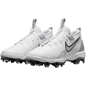Nike Force Trout Elite MCS FZ0884-102 Mens White Silver Baseball Cleats LIQ542