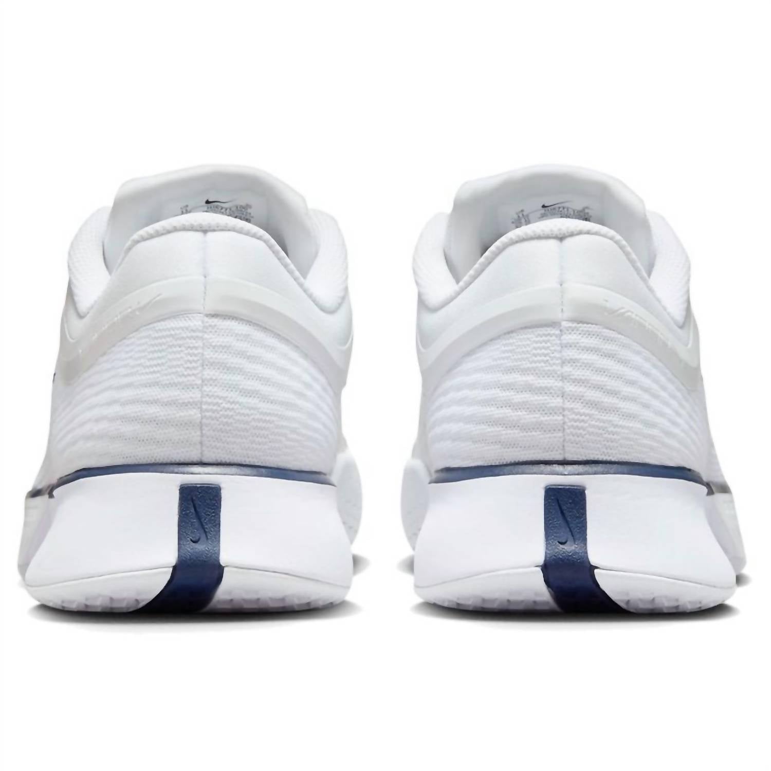 Men's Zoom Vapor Pro 3 Premium Hard Court Tennis Shoes In White/midnight Navy