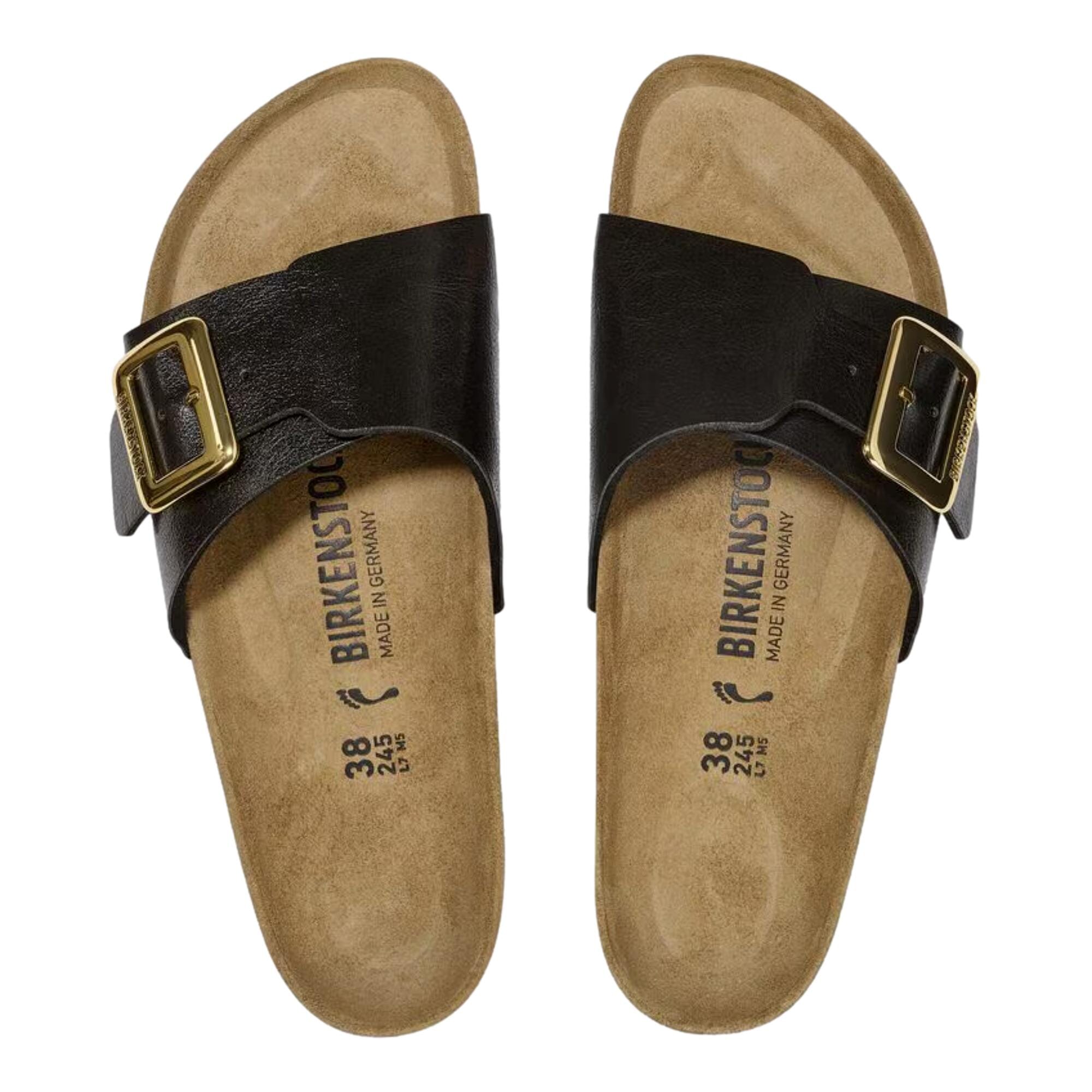 Women's Birkenstock Catalina Cushion Buckle Graceful Licorice 1029481