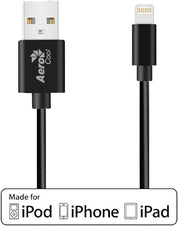 AeroCool Premium MFI 8-Pin Fast to USB Cable 1m (Black)