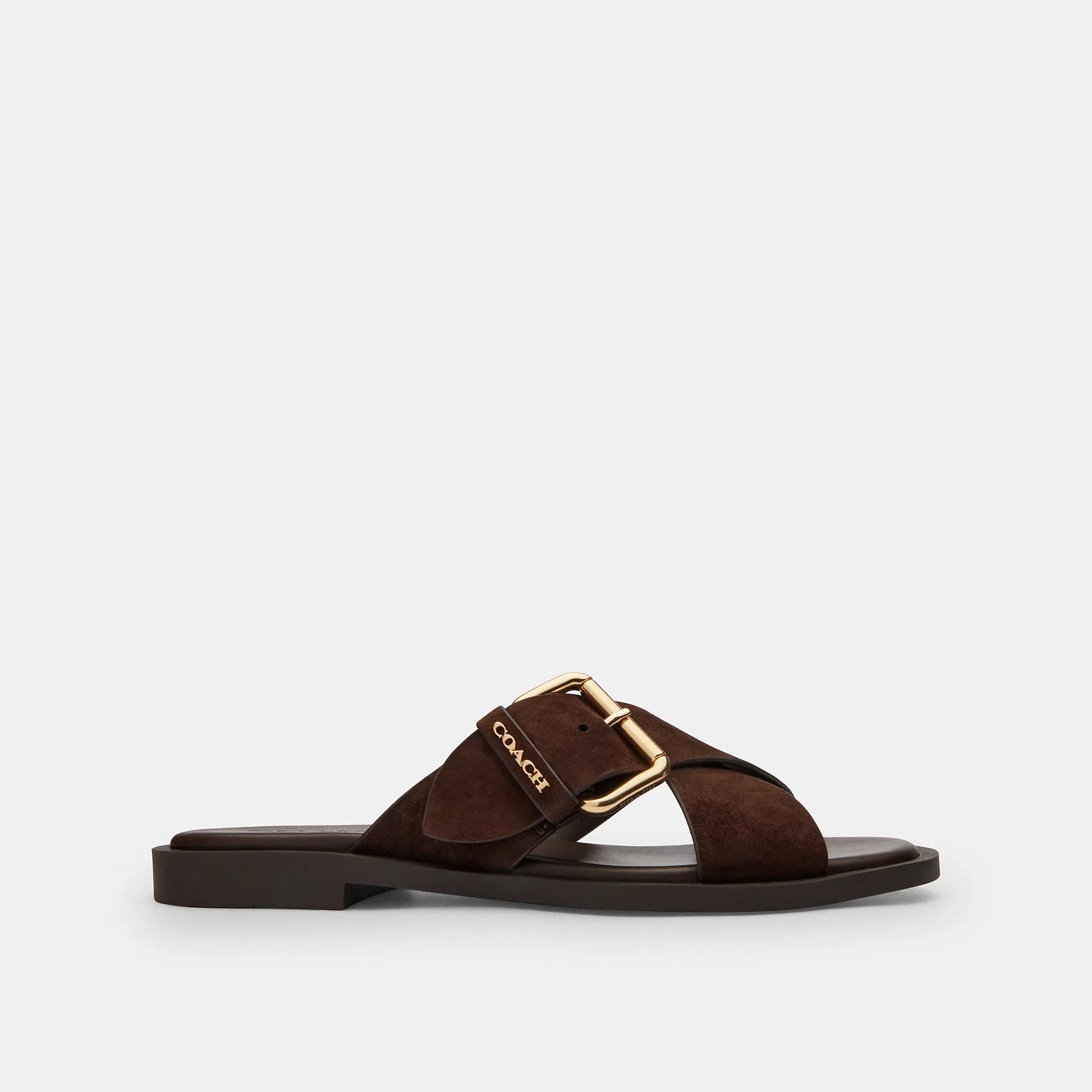 Coach Outlet Crisscross Buckle Sandal