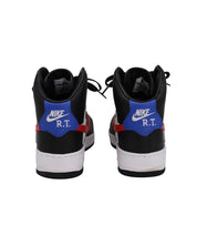 Nike x Ricardo Tisci Air Force 1 High Top Sneakers in Black Leather