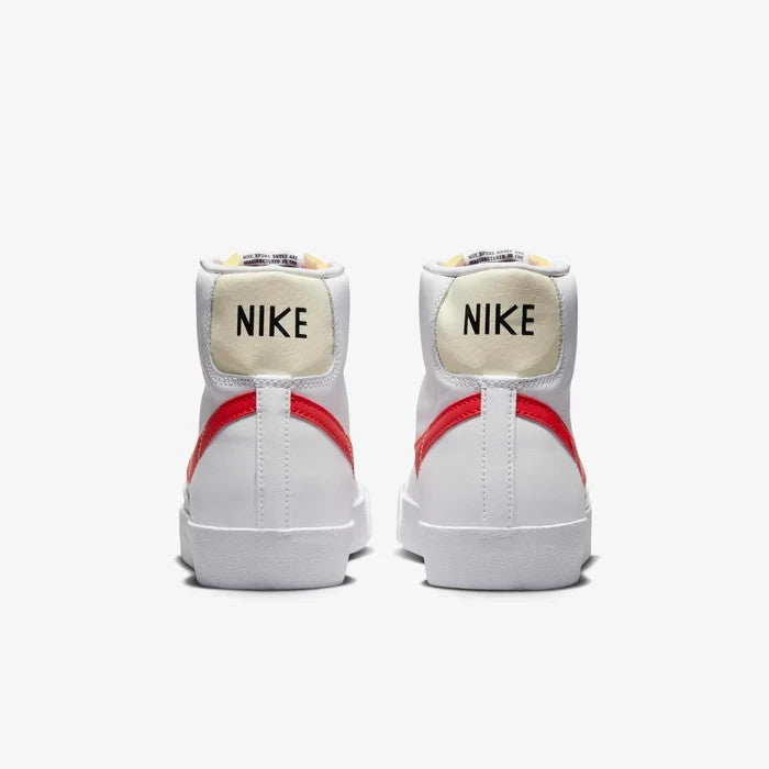 Men's Nike Blazer Mid '77 Vintage BQ6806-122 Sneakers White Red Lifestyle Shoes