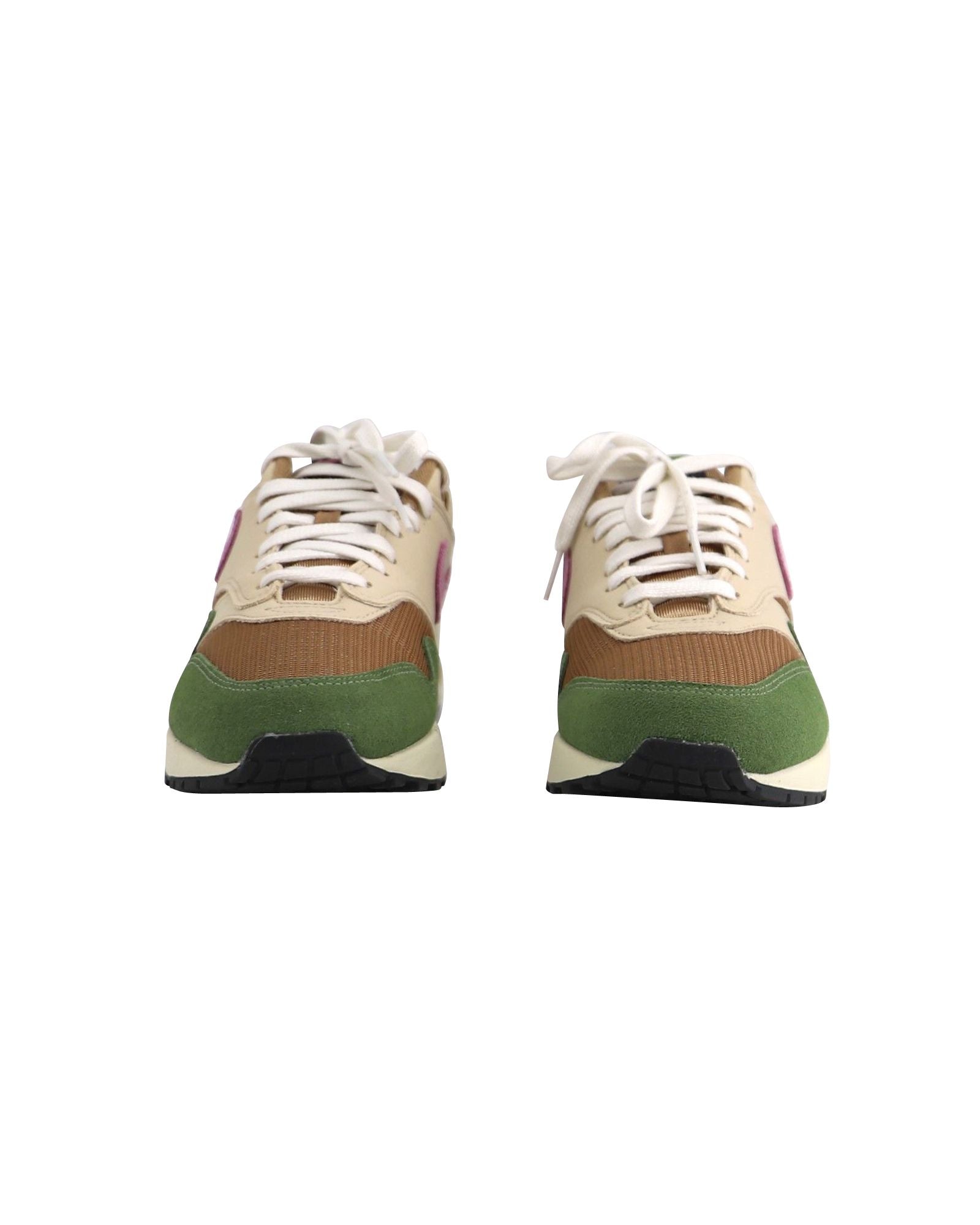 Nike Air Max 1 NH Sneakers in Treeline and Light Bordeaux Suede