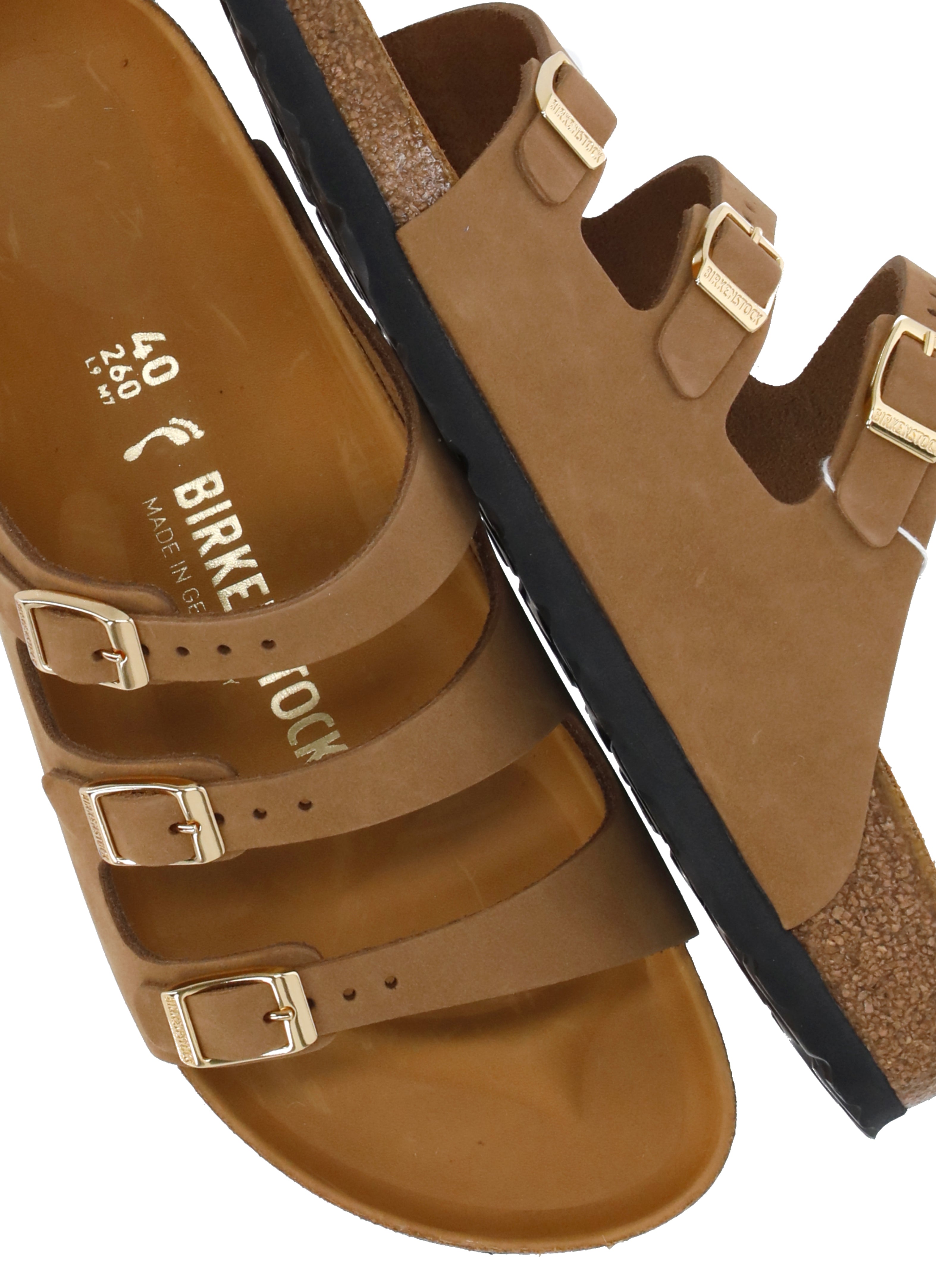Brown Florida Fresh Leather Sandals