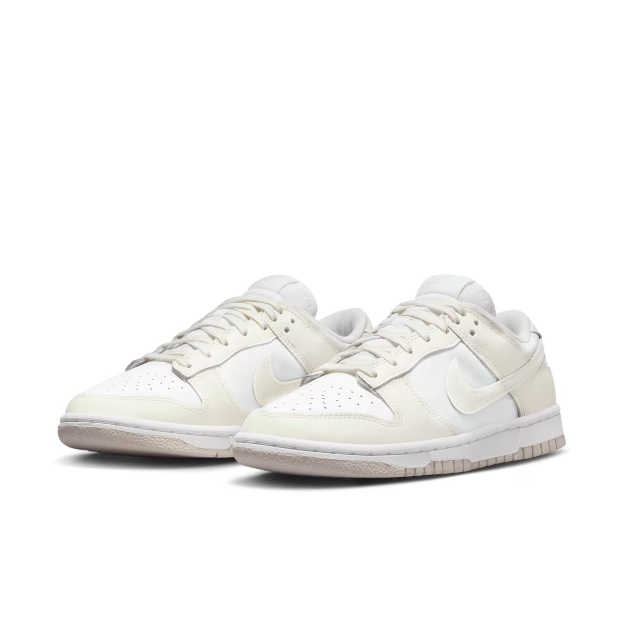 Nike Dunk Low FZ4347-100 Sneaker Women White Blue Leather Lifestyle Shoes FD1289