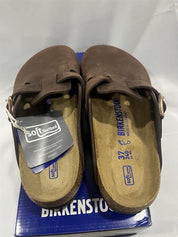 Boston Soft Footbed Regular Sandal in Habana Oil Leather