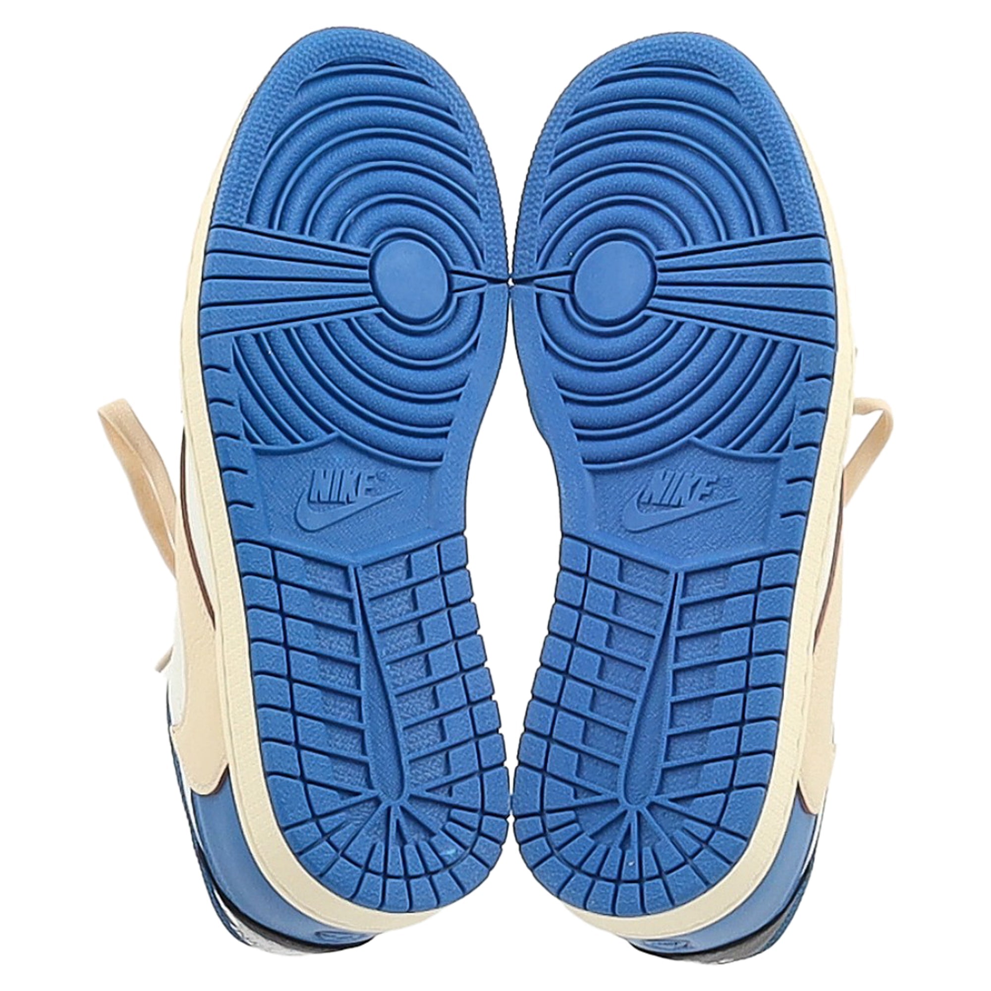 Nike x Travis Scott x Fragment Air Jordan 1 Low OG SP Sneakers in Multicolor Leather