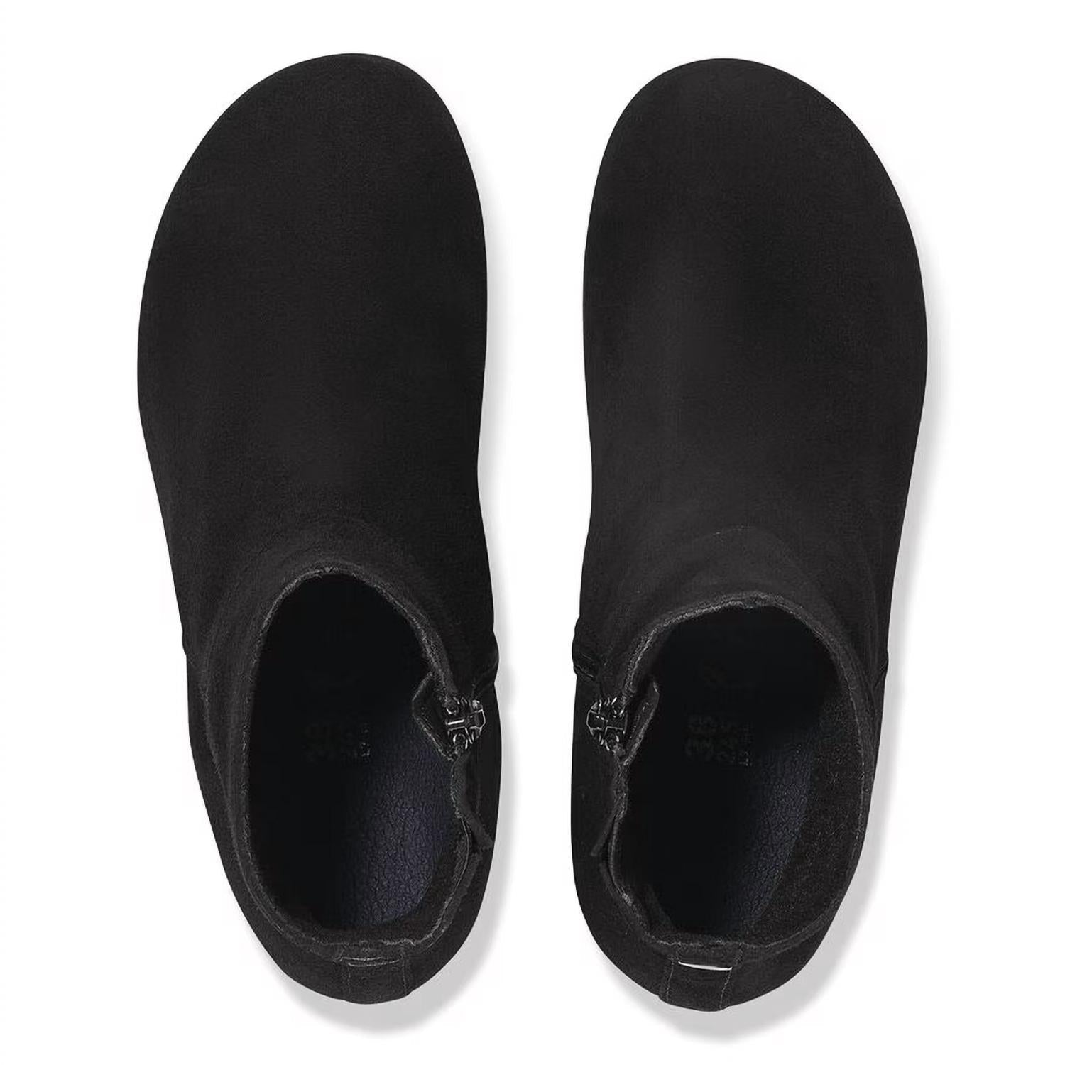 Women's Ebba Suede Leather Ankle Boot In Black