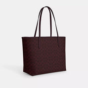 Coach Outlet City Tote Bag In Signature Canvas
