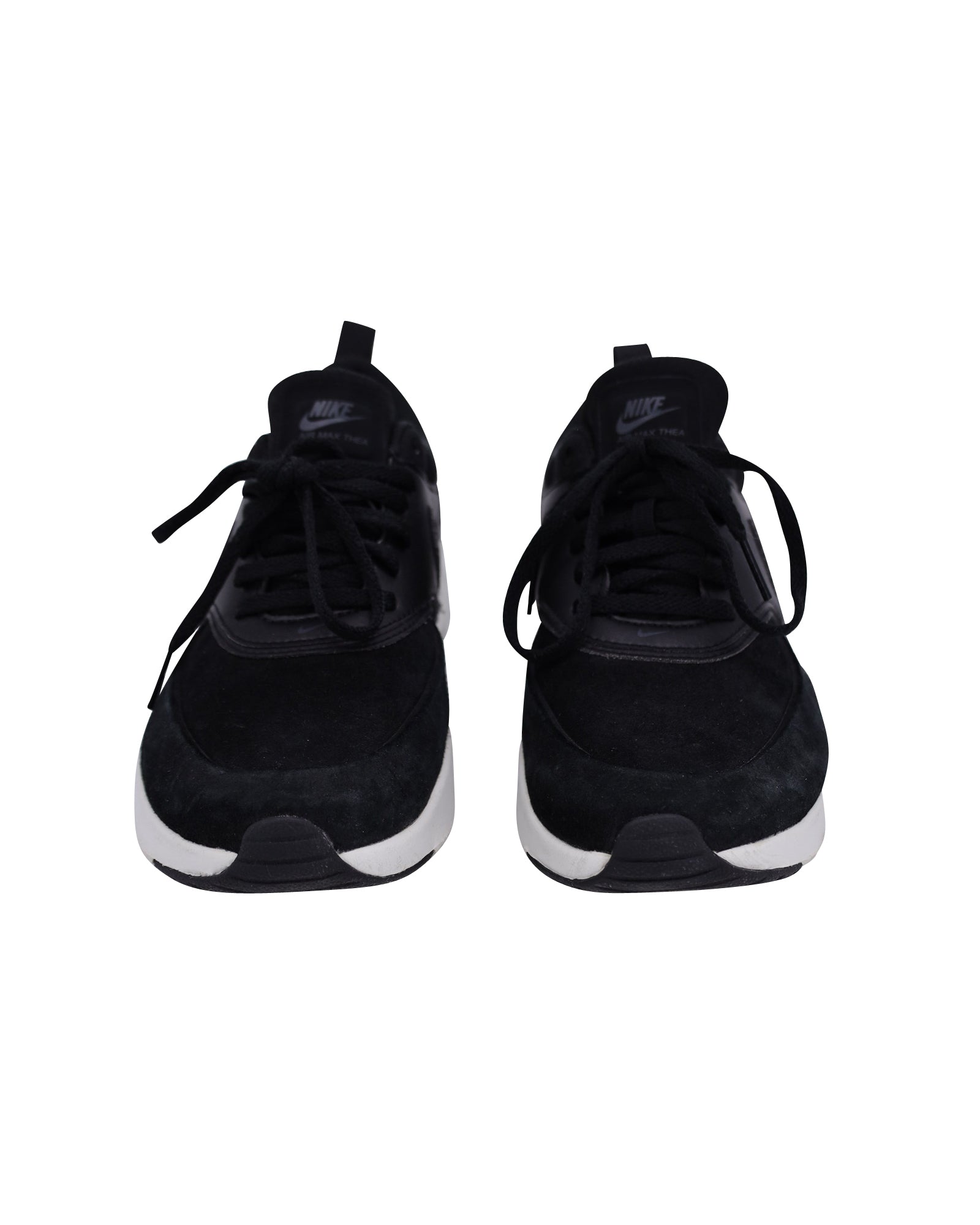 Nike Air Max Thea Sneakers in Black Leather