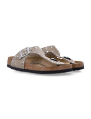 Gizeh Suede Micro Stud Sandals