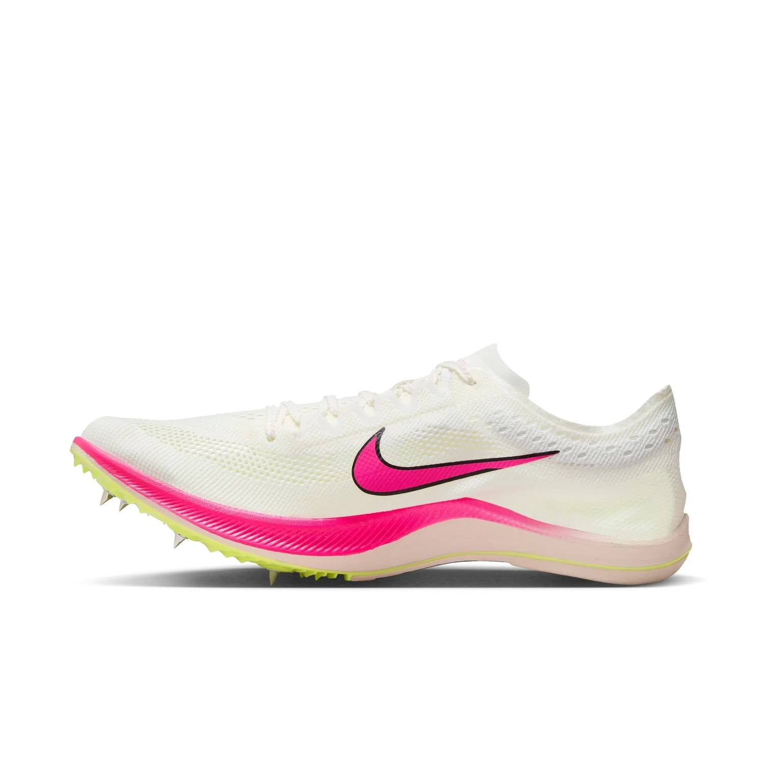Men's Zoomx Dragonfly Running Shoes In White/pink
