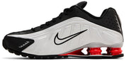 Nike Shox R4 Black Metallic Silver (2025)