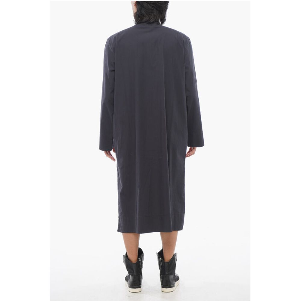 Birkenstock TEKLA Cotton Poplin Maxi Shirt with Side Men's Splits