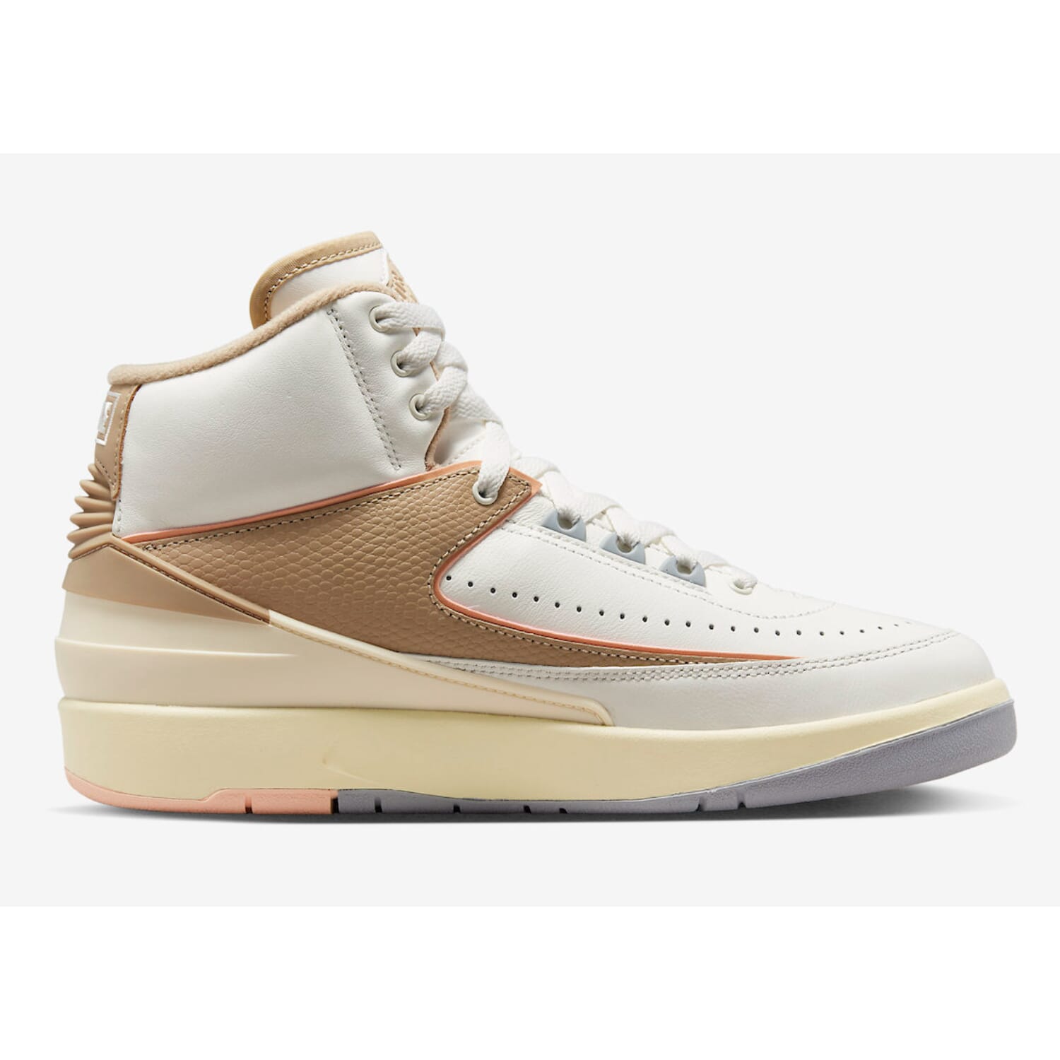 Women's Nike Air Jordan 2 Retro Sail/Desert-Sunset Haze-Muslin DX4400-118