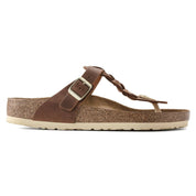 Women's Gizeh Braided Sandal In Cognac