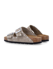Arizona Rivet Suede Micro Stud Sandals