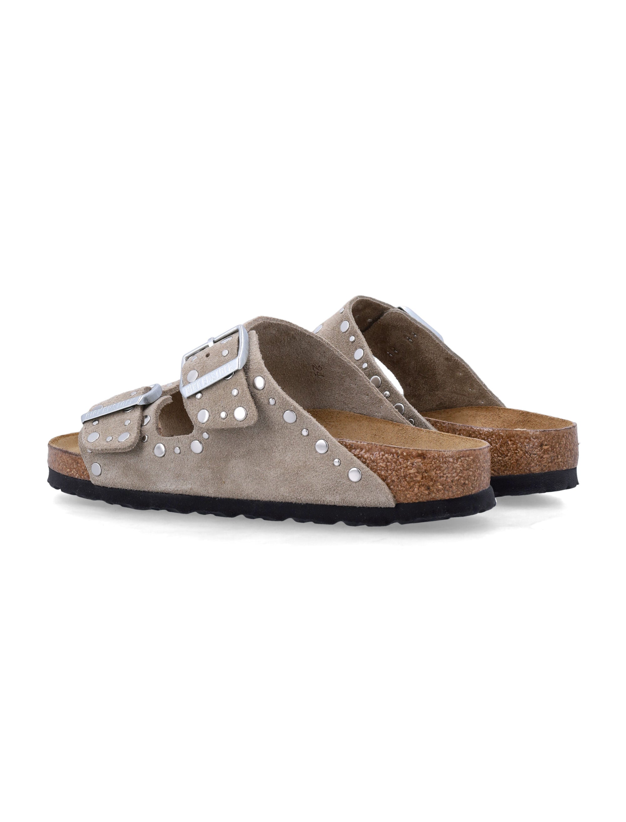 Arizona Rivet Suede Micro Stud Sandals