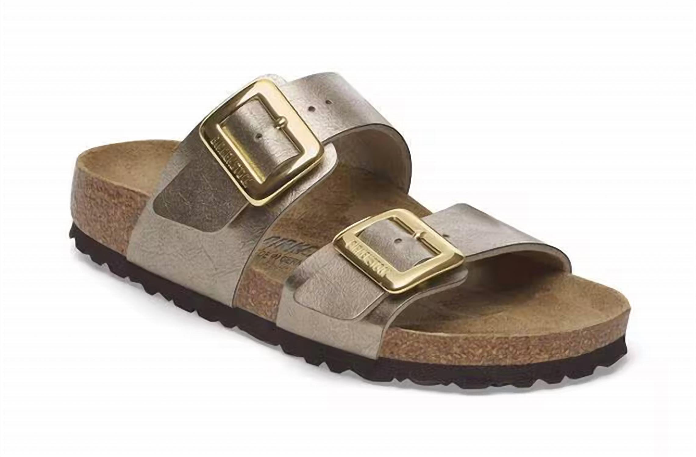 Women's Sydney Cushion Buckle Sandal In Graceful Taupe