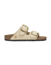 Arizona Big Buckle Raffia Sandals