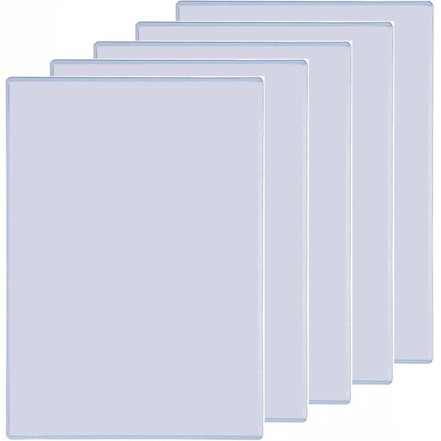 5 Pack Marbig Document Sheet Paper Protector PVC Heavy Duty A4 Clear