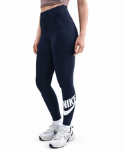 Women's Nike Sportswear Classics High-Waisted Graphic Leggings Midnight Navy/White DV7791-010
