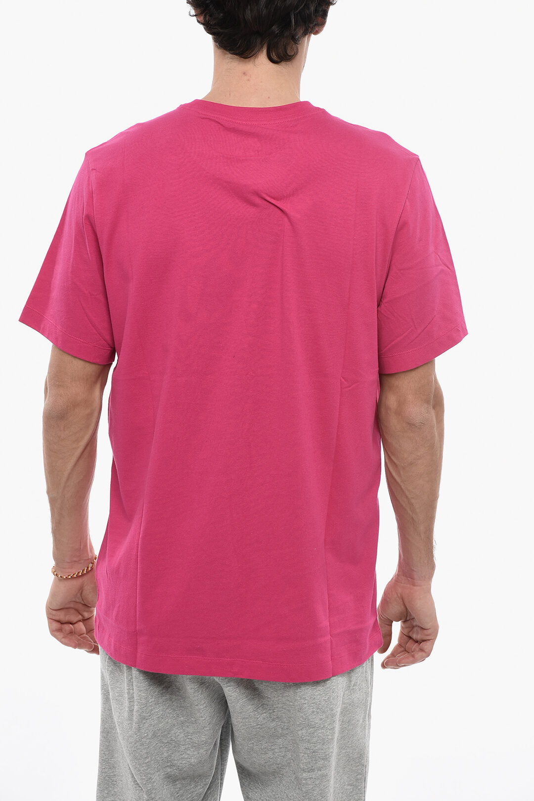 Nike Crew-Neck ICON SWOOSH T-shirt with Print on the Front