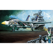 Academy 1/48 USN F-14A Tomcat Jet Fighter Scaled Plastic Model Kit