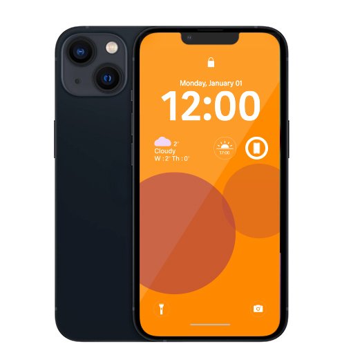 Apple iPhone 13 256GB - Midnight - [~Refurbished: Excellent condition]