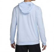 Men's Restore Dri Fit Yoga Lightweight Hoodie In Light Blue