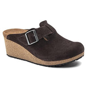 Women's Fanny Suede Clog In Roast
