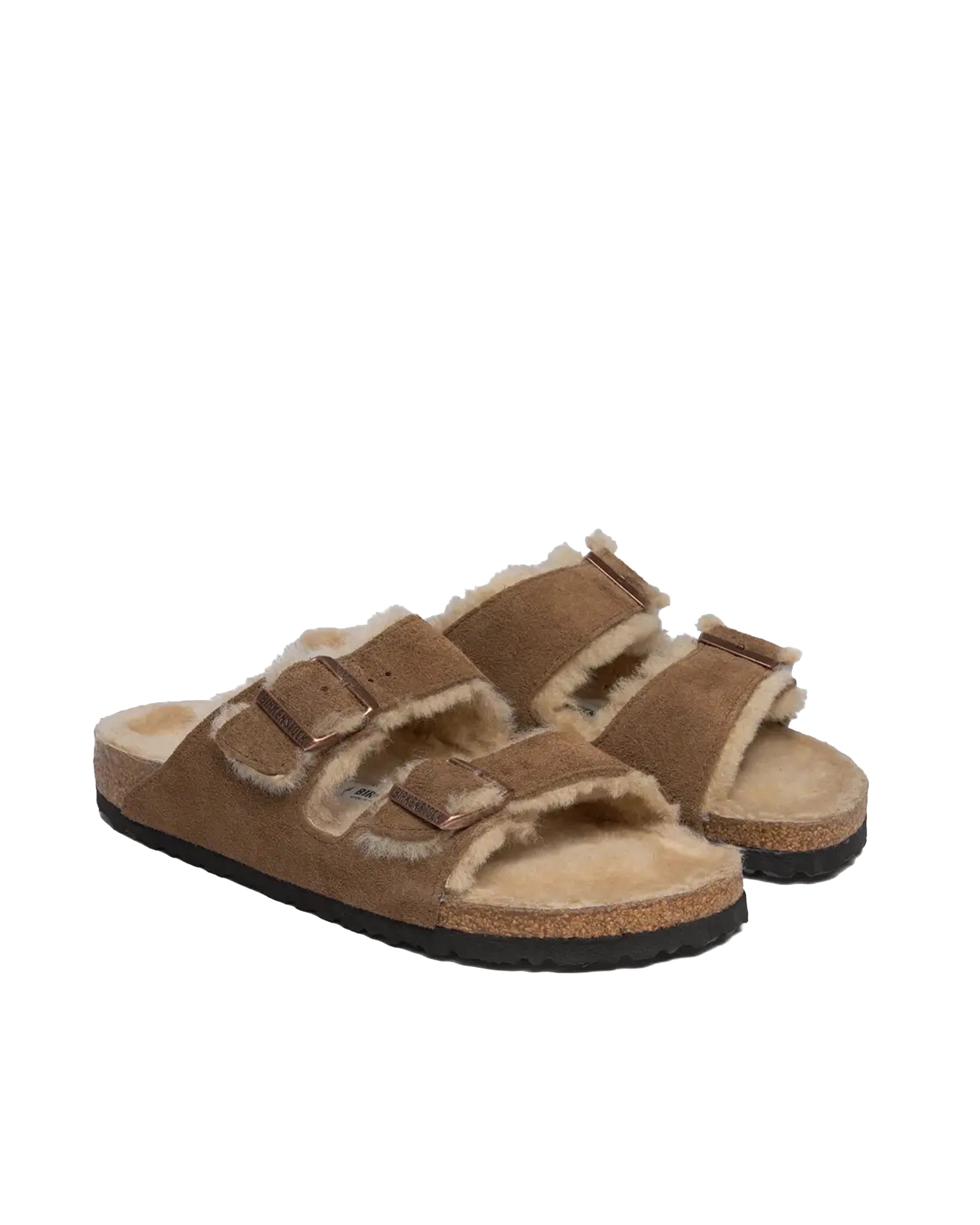 Suede Arizona Shearling Sandals