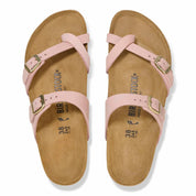 Women's Mayari Nubuck Leather Sandal In Soft Pink