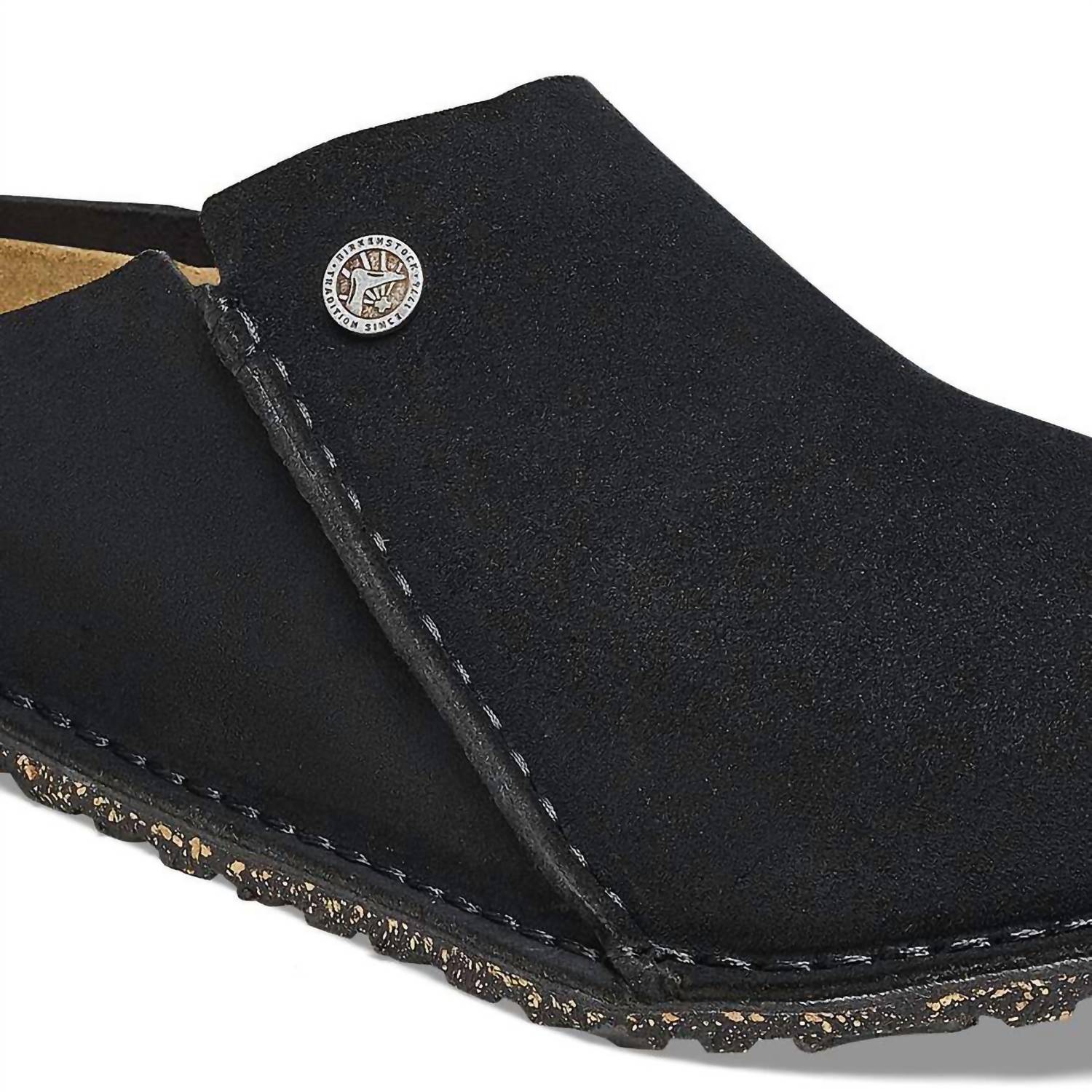 Women's Zermatt Premium Leather Clog In Black