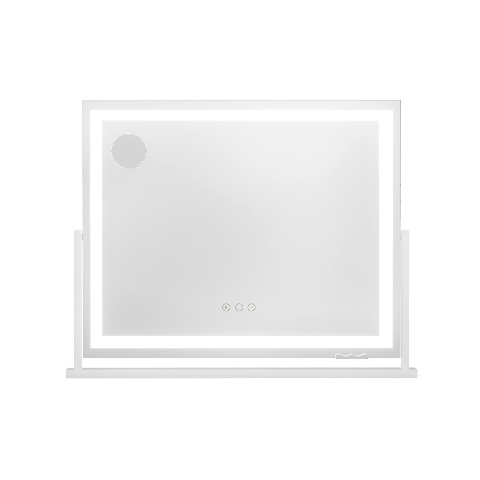 80x65cm Embellir Makeup Mirror Hollywood Vanity with LED Light White Frame