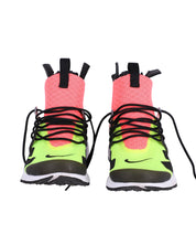 Nike Air Presto x Acronym Sneakers in White/Black Hot Lava Volt Neoprene