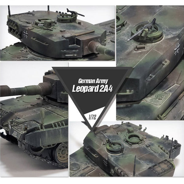 Academy 1/72 German Army Leopard 2A4 Plastic Model Kit