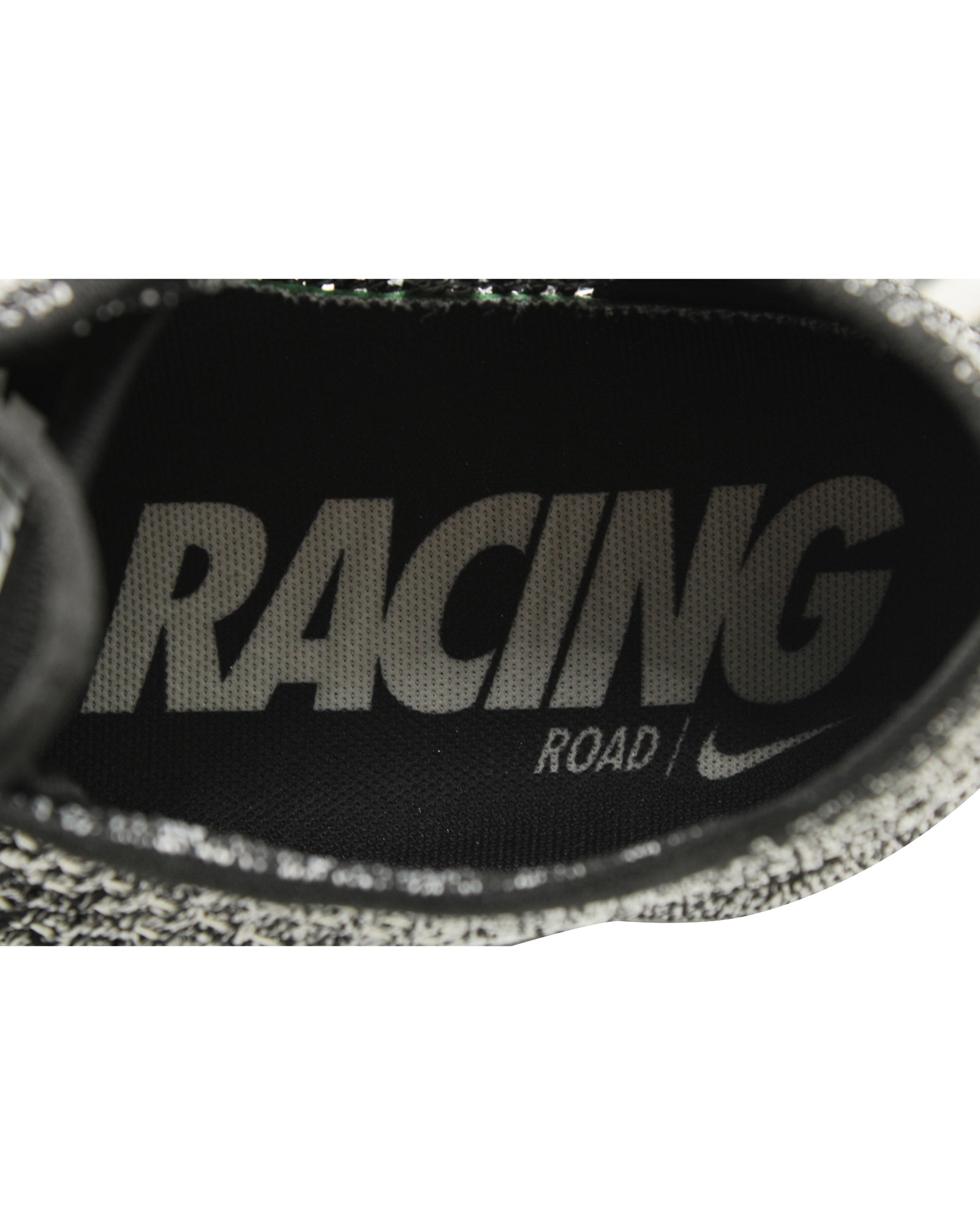 Nike Flyknit Racer Sneaker in Oreo Grey Synthetic