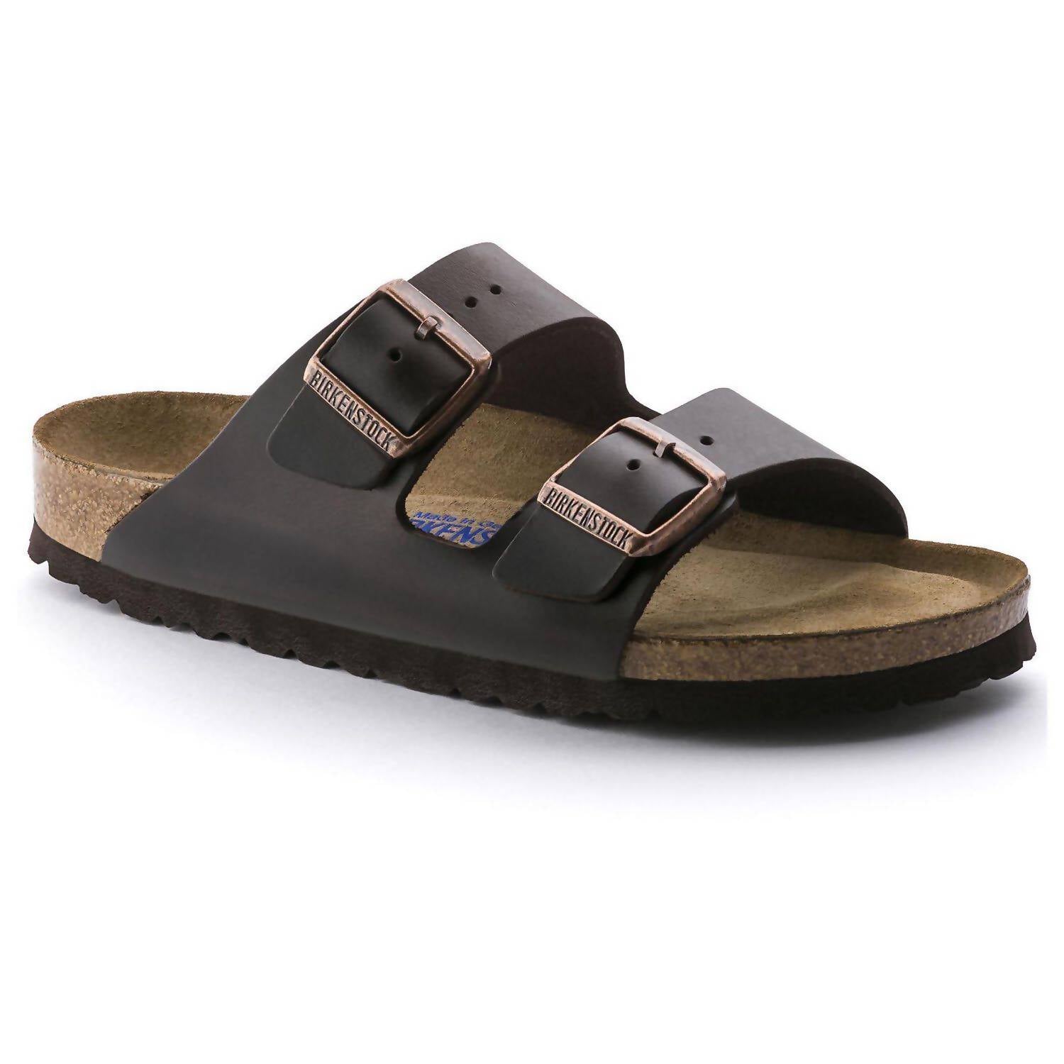 Unisex Arizona Soft Footbed Sandals In Amalfi Testa Di Moro