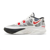 Men's Nike Kyrie 8 White University Red In White/red-Black