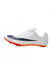 Unisex Zoom Rival Sprint Track Shoes In White/obsidian-Bright Crimson