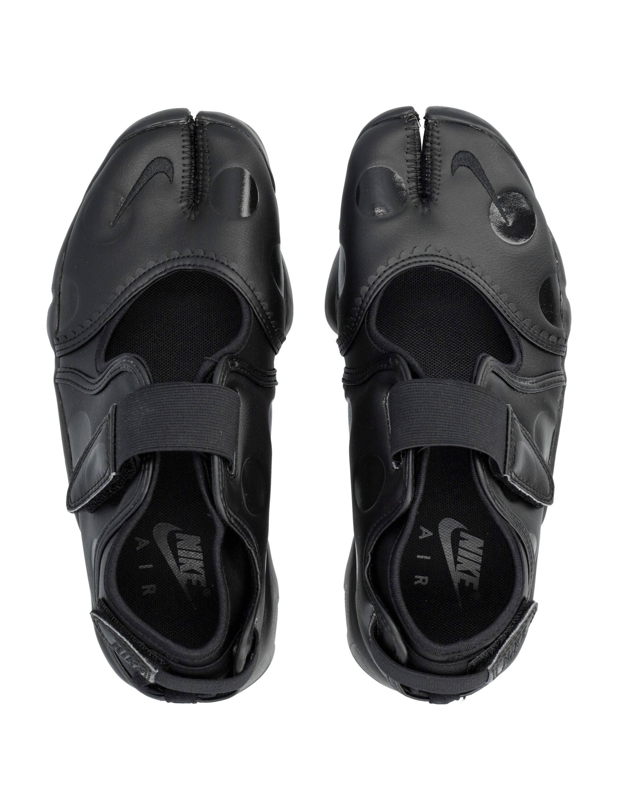 Black Air Rift Synthetic Split-Toe Sneakers