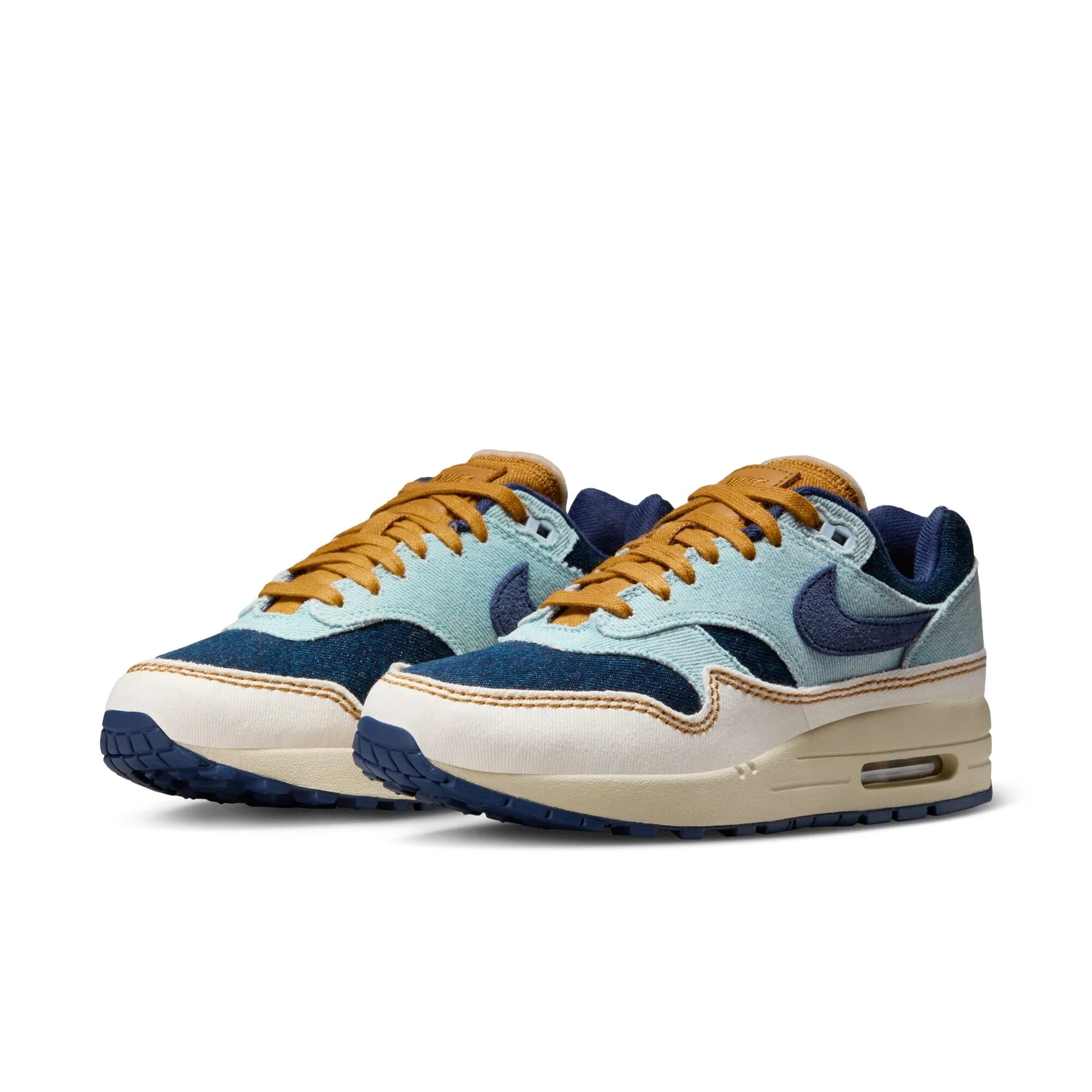 Women's Nike Air Max 1 '87 Aura/Midnight Navy-Pale Ivory FQ8900-440